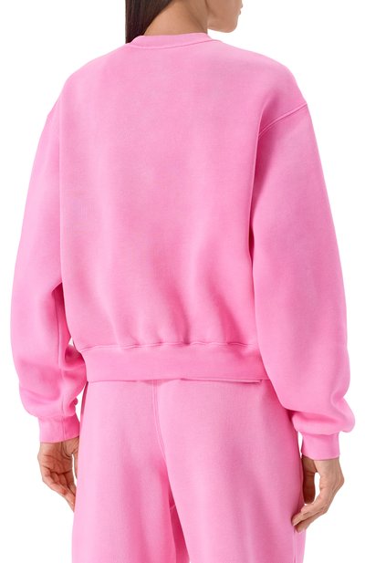 Хлопковый свитшот ALEXANDERWANG.T, арт. 4CC3241518, фото 4
