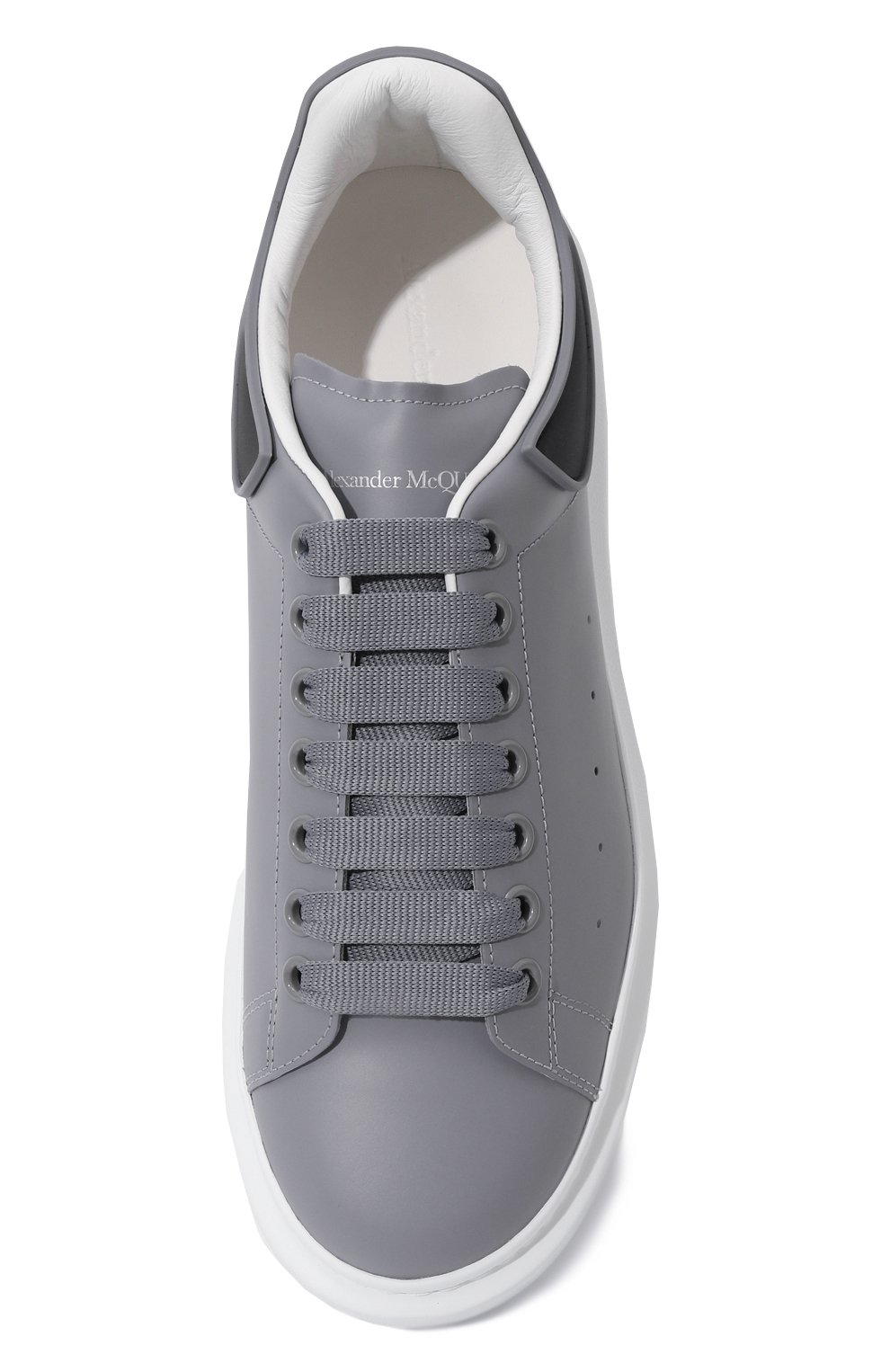 Кожаные кеды oversized ALEXANDER MCQUEEN, арт. 727394/WHXMT, фото 6