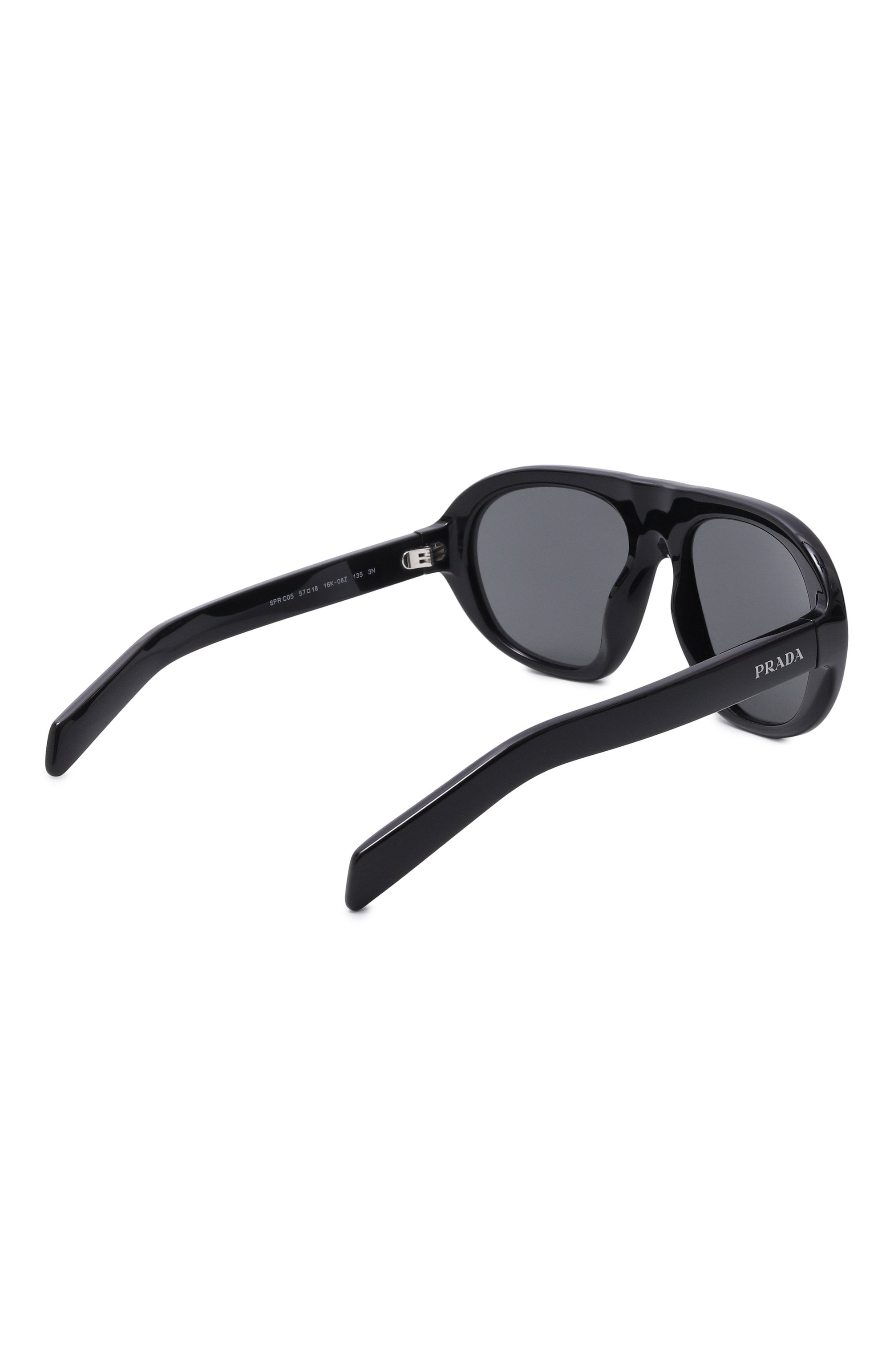 Солнцезащитные очки PRADA черного цвета по цене 59200 руб., арт. C05S-16K08Z, фото 3 Солнцезащитные очки PRADA, арт. C05S-16K08Z, фото 3