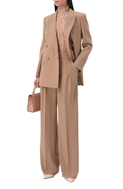 Женские шерстяные брюки VALENTINO, арт. 9B3RB766/A9C