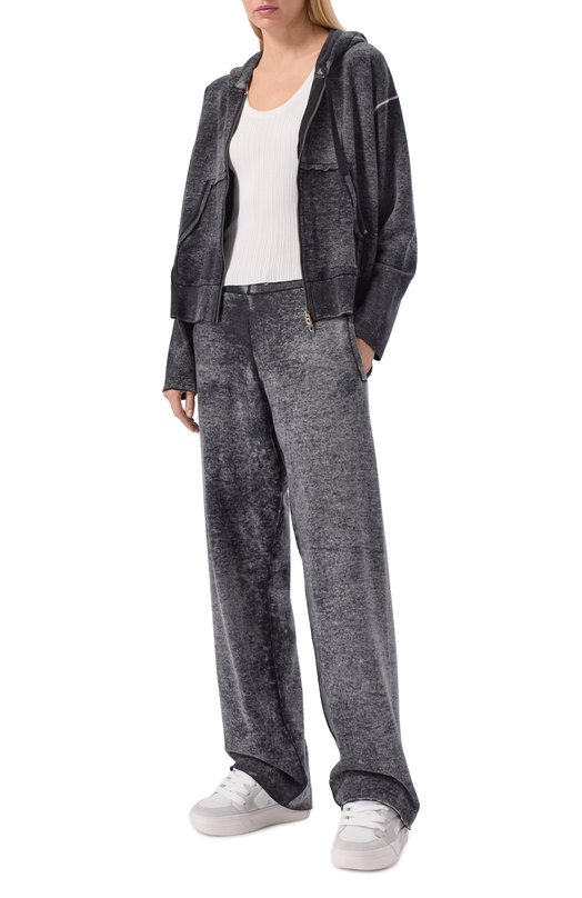 Кожаные кеды S-D-Ollie Diesel Y03795/P7625 Белый  Y03795/P7625 Фото 3