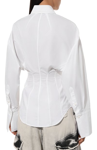 Хлопковая рубашка THE ATTICO, арт. 247WCH28, фото 4