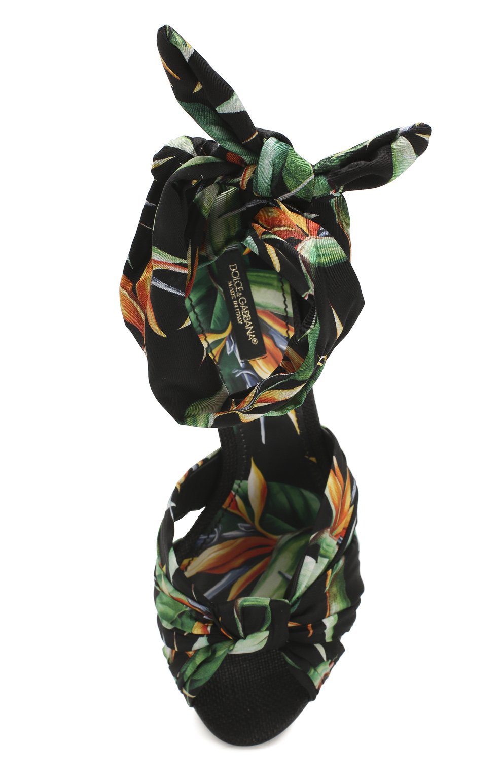 Текстильные босоножки DOLCE & GABBANA, арт. CR1015/AX871, фото 5