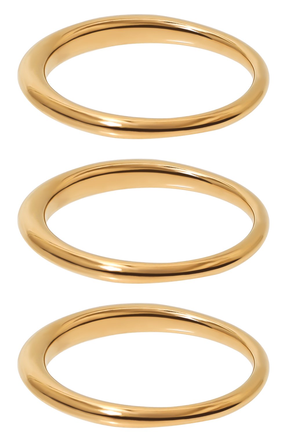 Комплект из трех колец LUV AJ, арт. CAM-R-ARS-G-7, фото 3