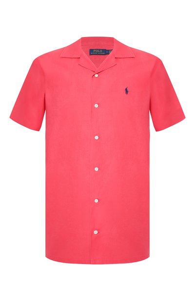 Рубашка из смеси льна и хлопка POLO RALPH LAUREN фуксия цвета по цене 16650 руб., арт. 710742190, фото 1 Рубашка из смеси льна и хлопка POLO RALPH LAUREN, арт. 710742190, фото 1