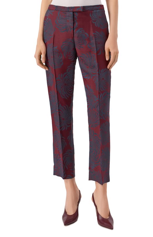 Брюки Dries Van Noten 010949-2140-358 Бордовый  010949-2140-358 Фото 3