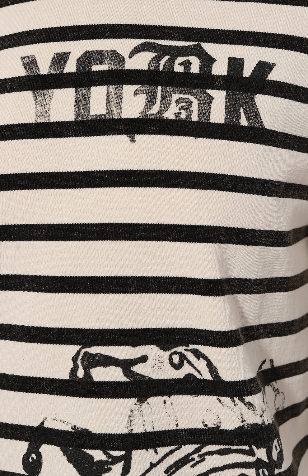 Хлопковый лонгслив R13, арт. R13W3061-17P, фото 5