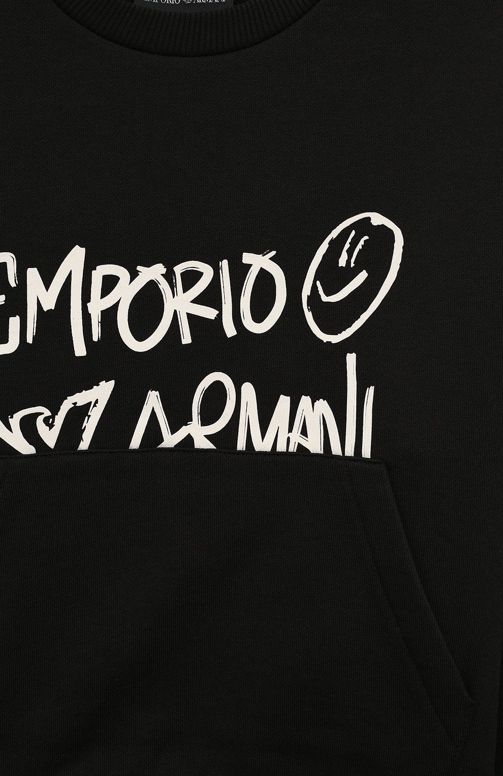 Хлопковый свитшот EMPORIO ARMANI, арт. EG000013/AF10381, фото 3