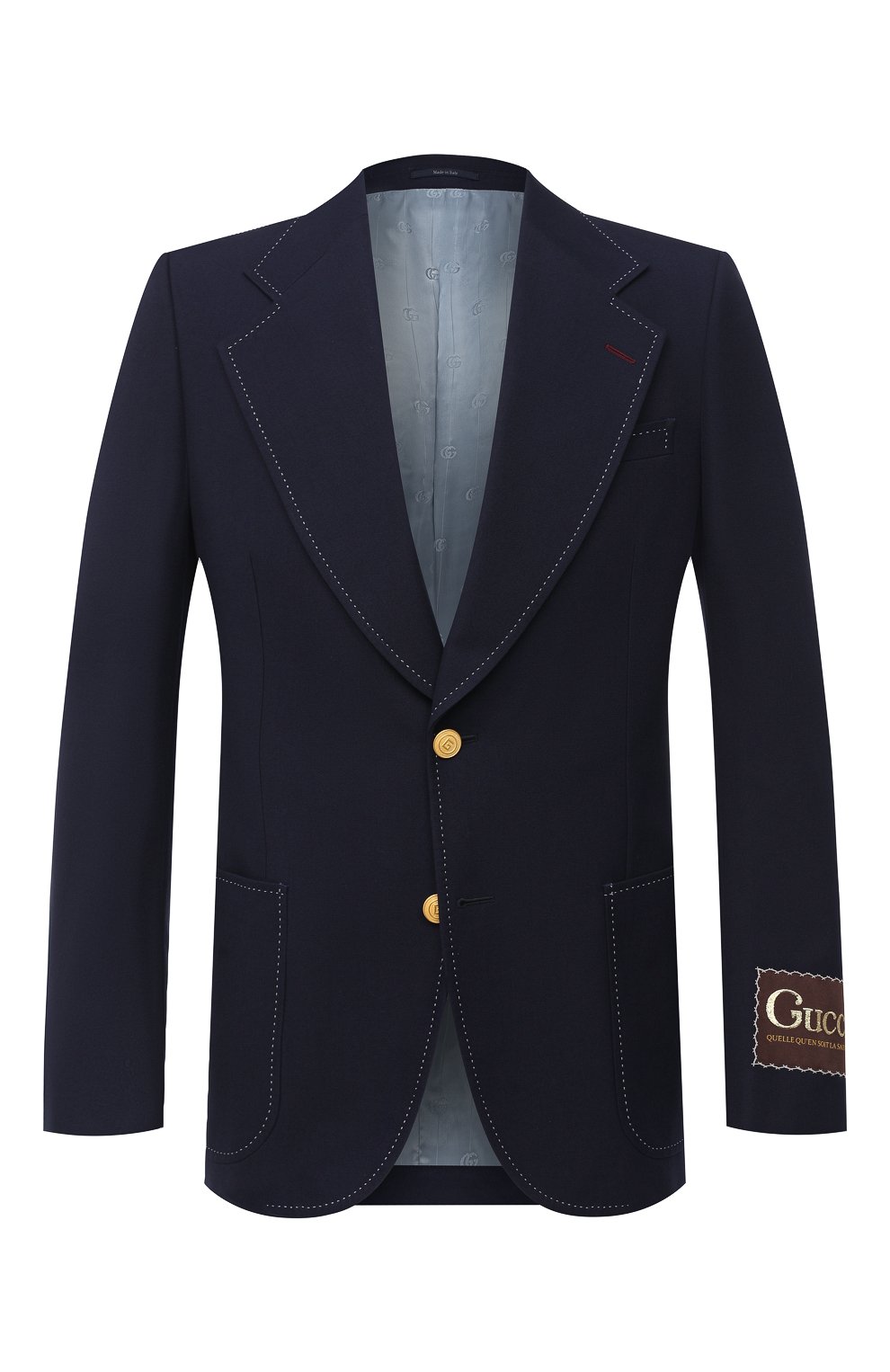 Хлопковый пиджак GUCCI, арт. 625827/ZAEA2, фото 1