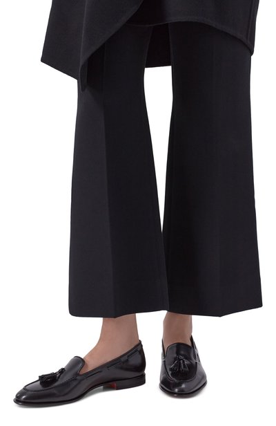 Женские кожаные лоферы SANTONI, арт. WUSG72348HAFNLPH