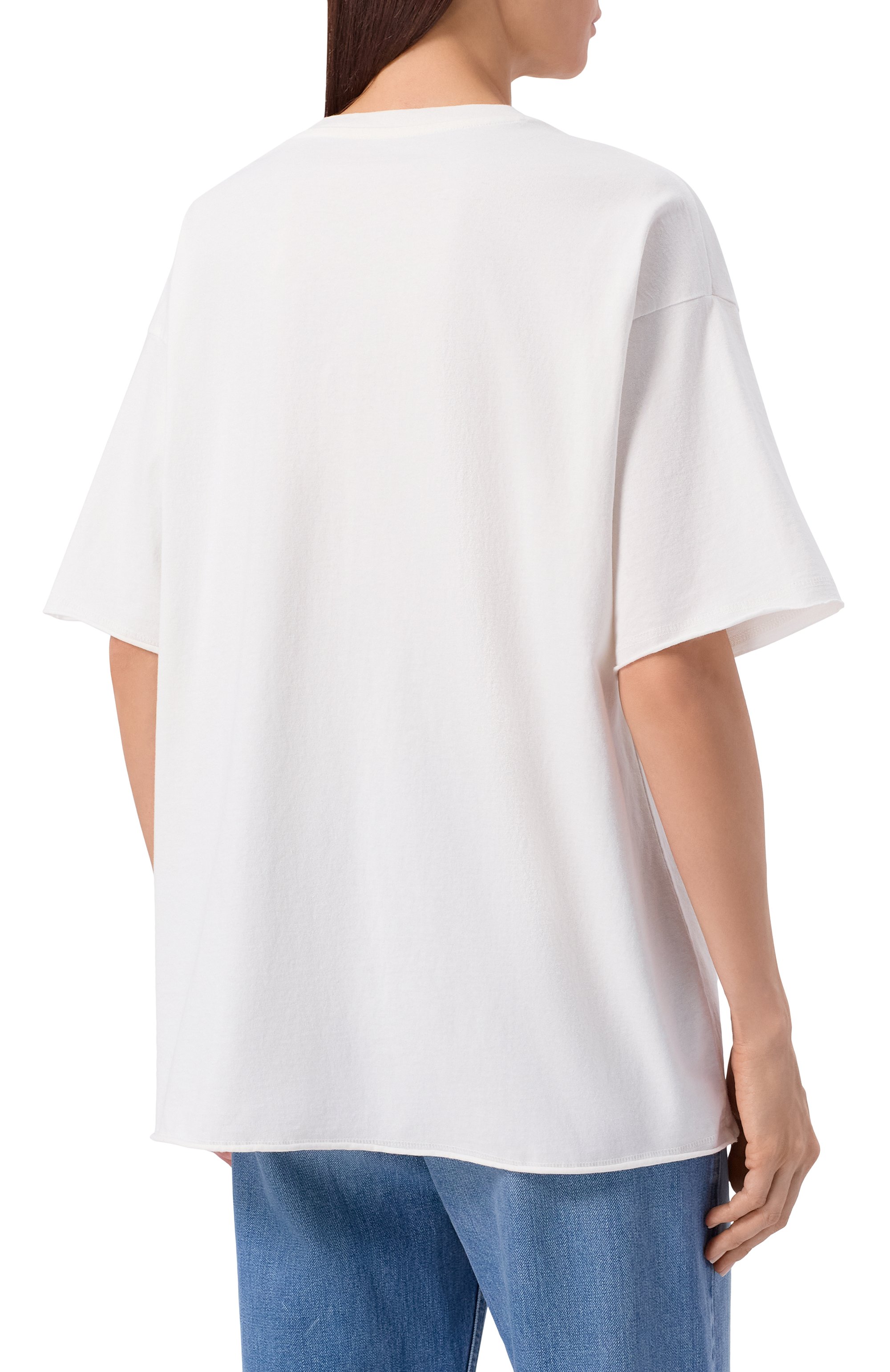 Хлопковая футболка ZADIG AND VOLTAIRE, арт. JWTS02903, фото 4