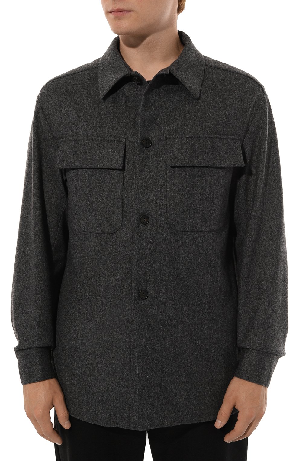 Шерстяная рубашка HEVO, арт. LEVERAN0 RU 150/G701, фото 3