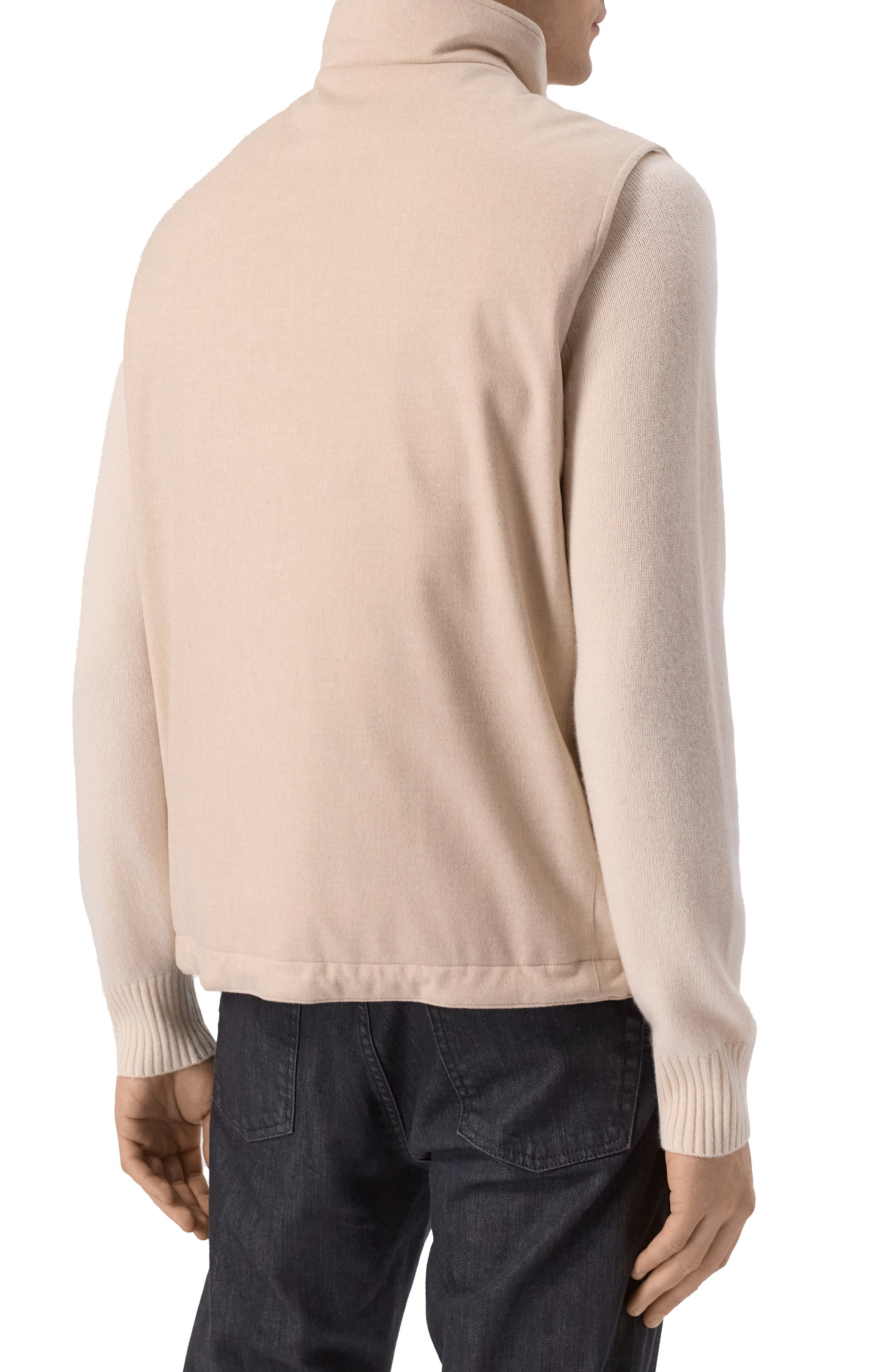 Пуховый жилет BRUNELLO CUCINELLI, арт. MM4631776, фото 4