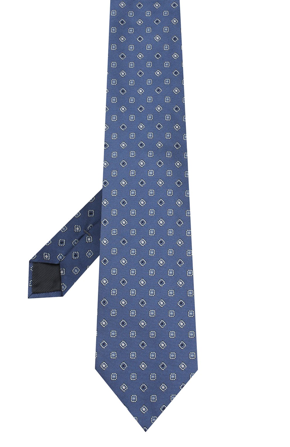 Шелковый галстук ZEGNA синего цвета по цене 18950 руб., арт. Z6D06/1XW, фото 2 Шелковый галстук ZEGNA, арт. Z6D06/1XW, фото 2