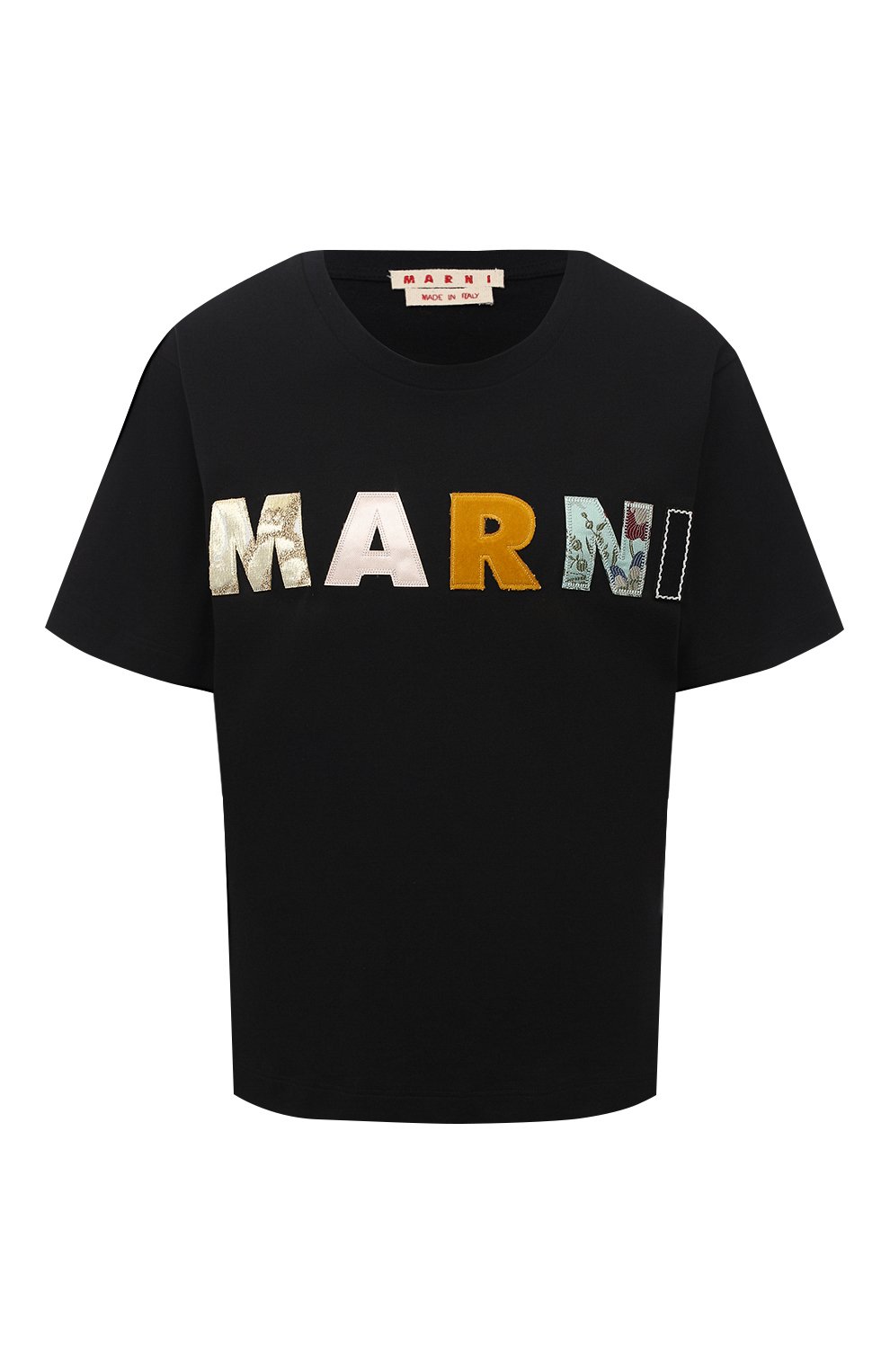 Хлопковая футболка MARNI, арт. THJEL32ES1/TCY68, фото 1