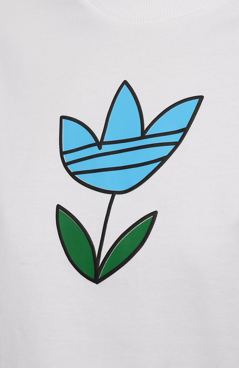 Хлопковая футболка ADIDAS ORIGINALS, арт. HF2027, фото 5