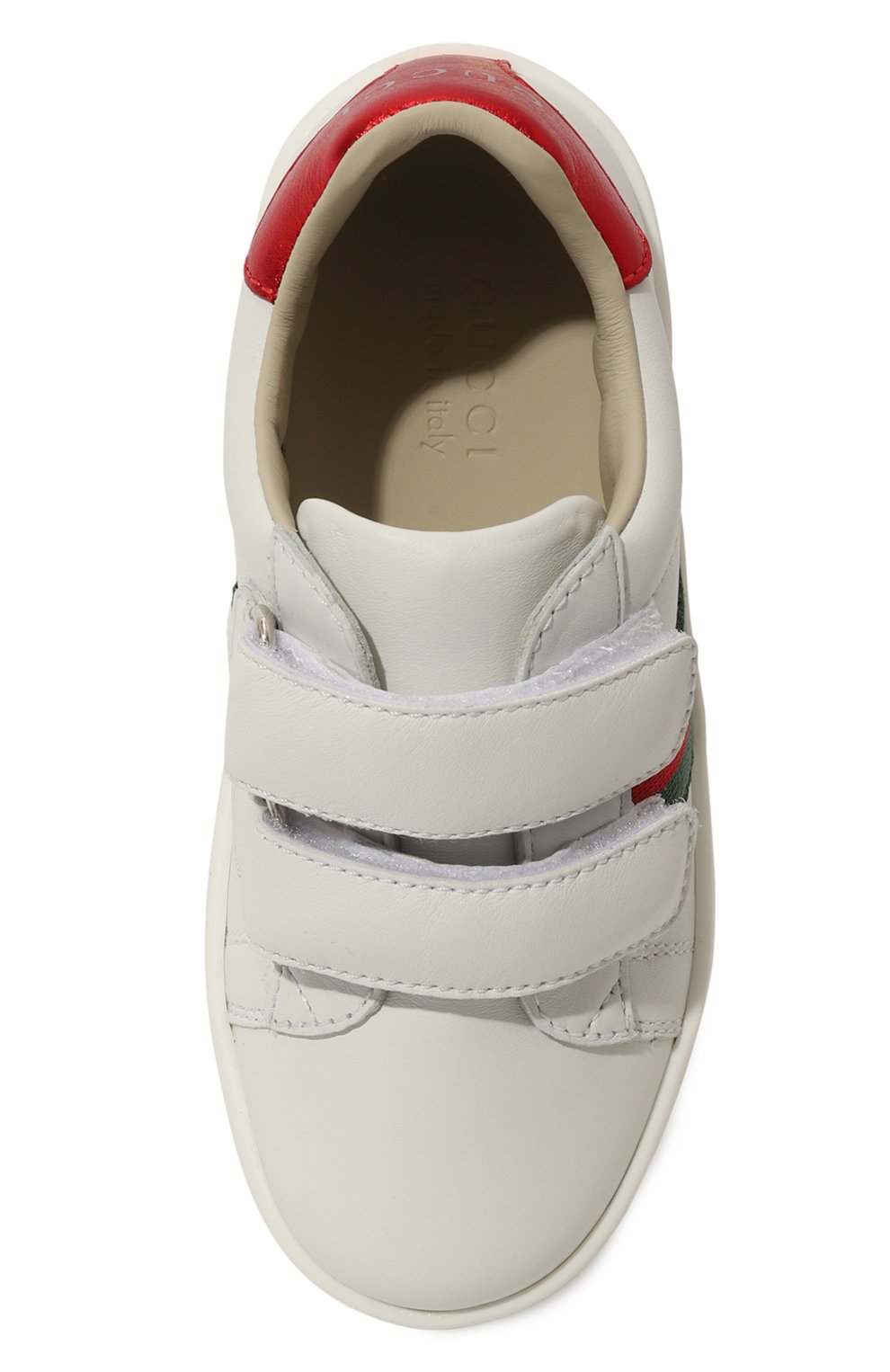 Кожаные кеды GUCCI, арт. 455447/CPWP0, фото 4