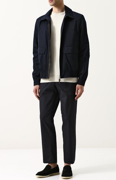 Замшевые лоферы summer walk LORO PIANA, арт. FAE8124, фото 2