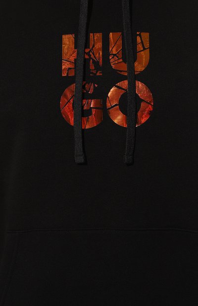 Хлопковое худи HUGO, арт. 50522119, фото 5