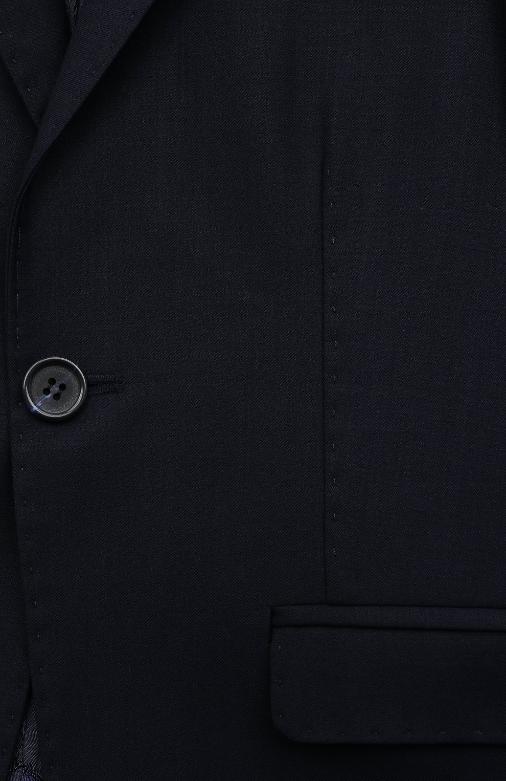 Шерстяной пиджак ZHANNA & ANNA темно-синего цвета по цене 13000 руб., арт. ZALB11102020, фото 3 Шерстяной пиджак ZHANNA & ANNA, арт. ZALB11102020, фото 3