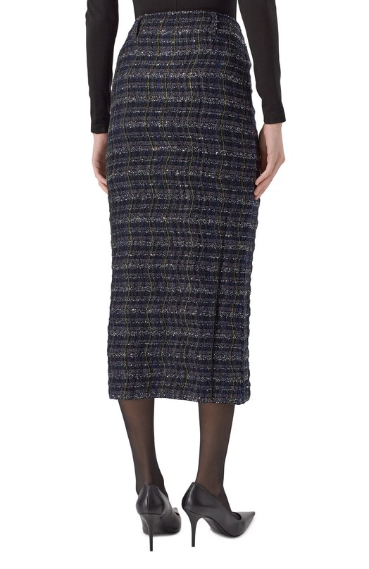 Юбка из вискозы и шерсти Missoni DS25WH12/BC005W Синий  DS25WH12/BC005W Фото 4