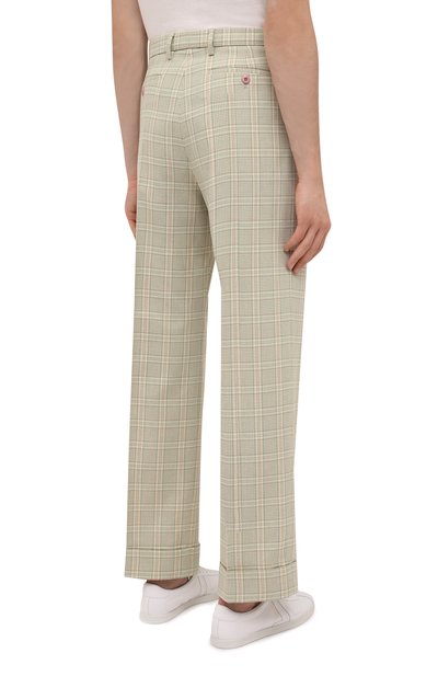 Шерстяные брюки GUCCI, арт. 653360/ZAFVF, фото 4