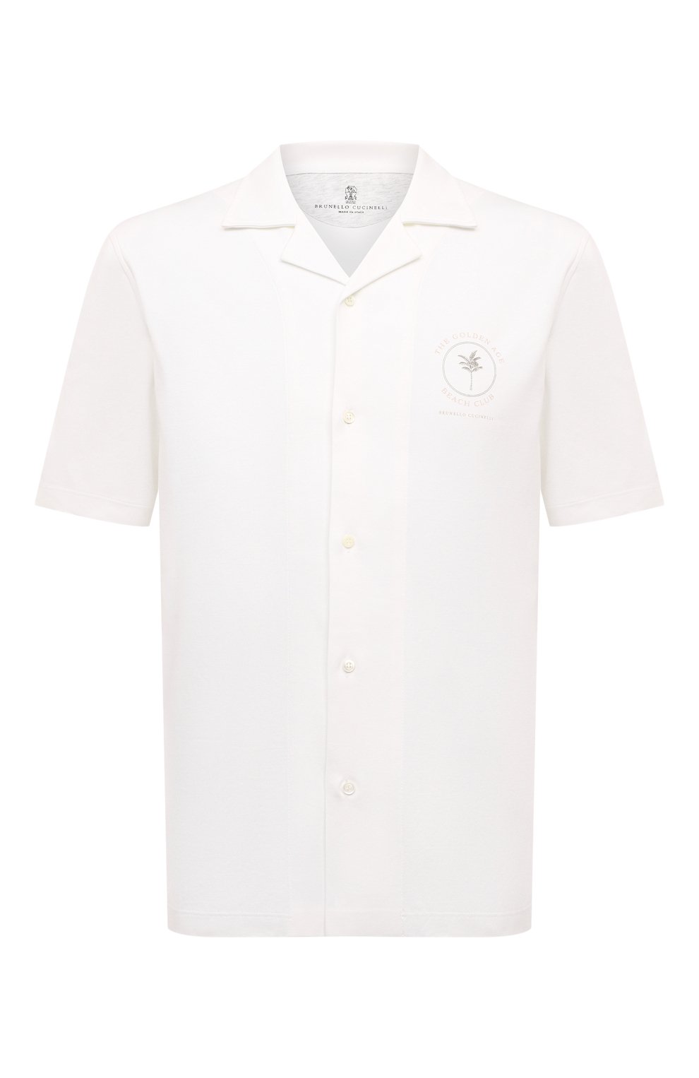 Хлопковая рубашка BRUNELLO CUCINELLI, арт. ML8240614P, фото 1