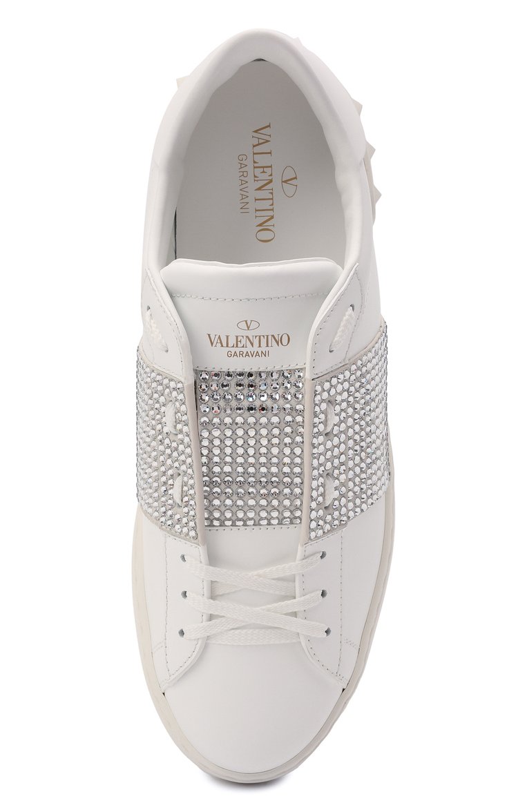 Кожаные кеды open VALENTINO, арт. WY2S0830/ZZC, фото 1