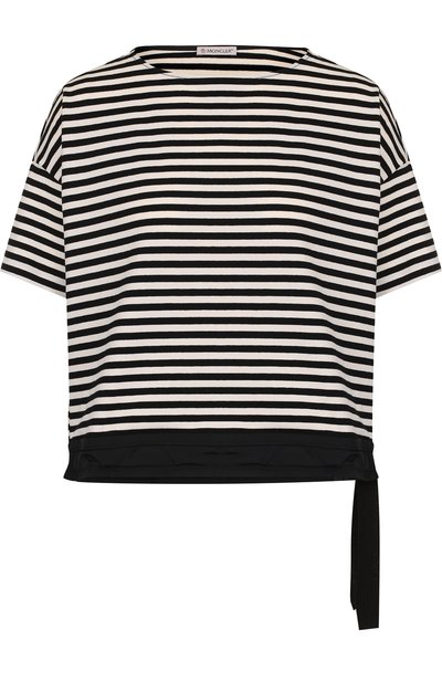 Футболка свободного кроя в полоску MONCLER, арт. D1-093-80828-00-8299L, фото 1
