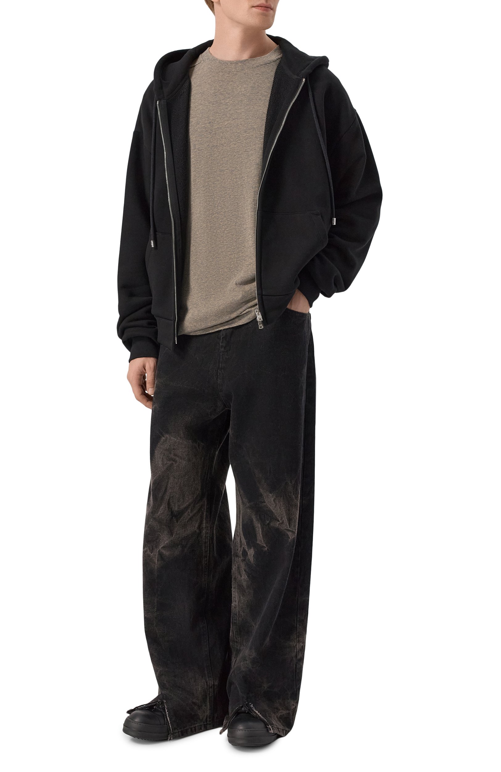 Футболка RICK OWENS, арт. RU02F4255/JGM, фото 2