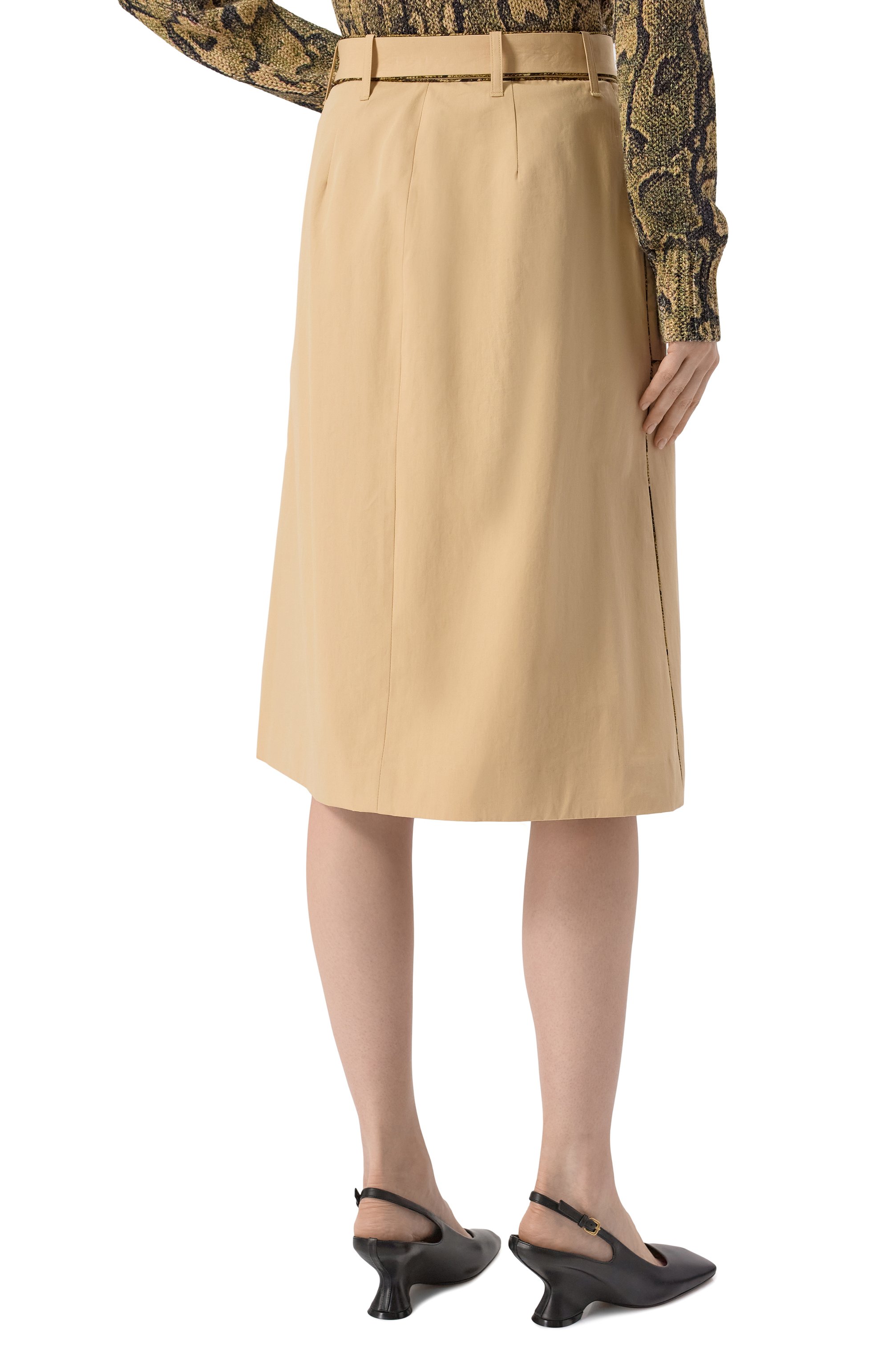 Хлопковая юбка DRIES VAN NOTEN, арт. 251-010809-1449, фото 4