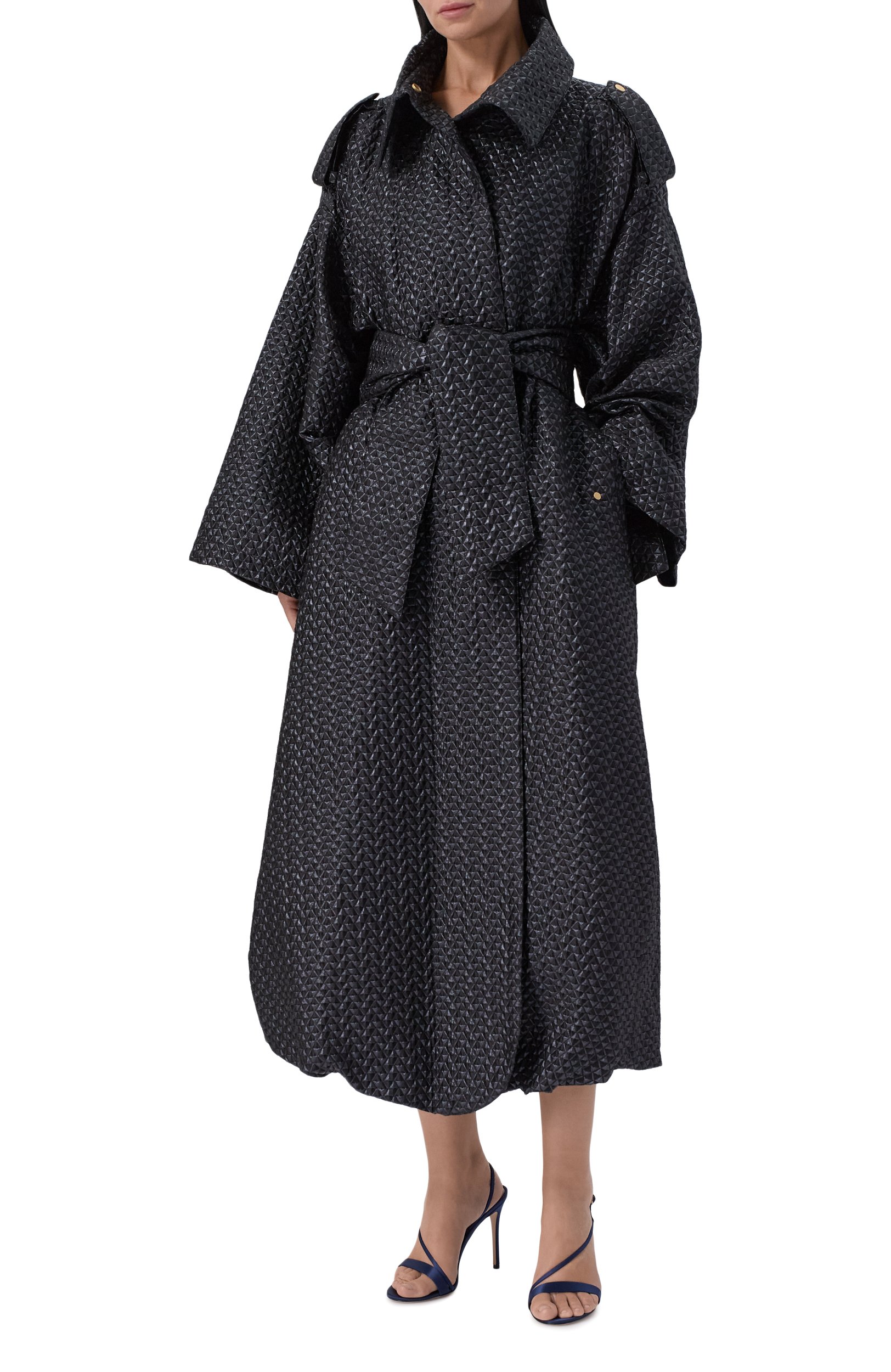 Шелковый плащ GIORGIO ARMANI, арт. GW003529/TE23105, фото 2