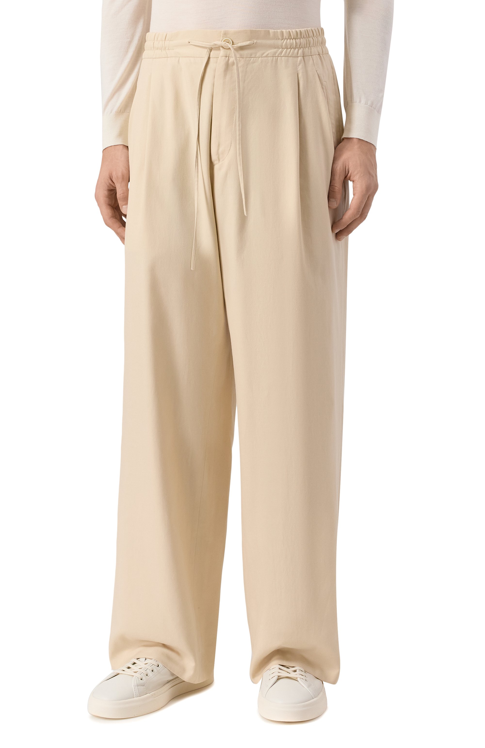 Брюки из хлопка и шелка MVST, арт. 25E/X1P/0/B011/0207, фото 3