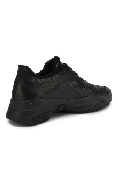 Комбинированные кроссовки TOD’S, арт. XXM57B0BL41MUP, фото 4