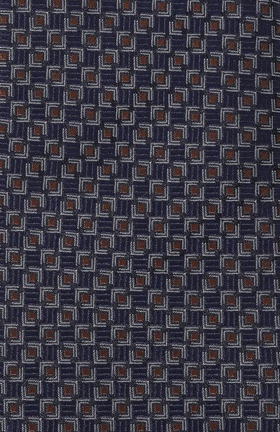 Шелковый галстук CANALI темно-синего цвета по цене 16250 руб., арт. 18/HJ04068, фото 4 Шелковый галстук CANALI, арт. 18/HJ04068, фото 4