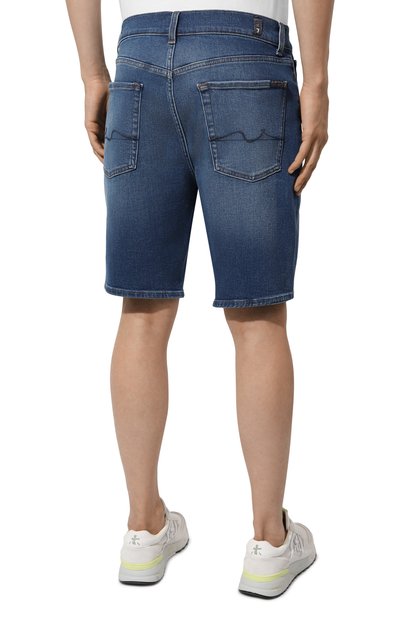 Джинсовые шорты 7 FOR ALL MANKIND, арт. JSSRA500VI, фото 4