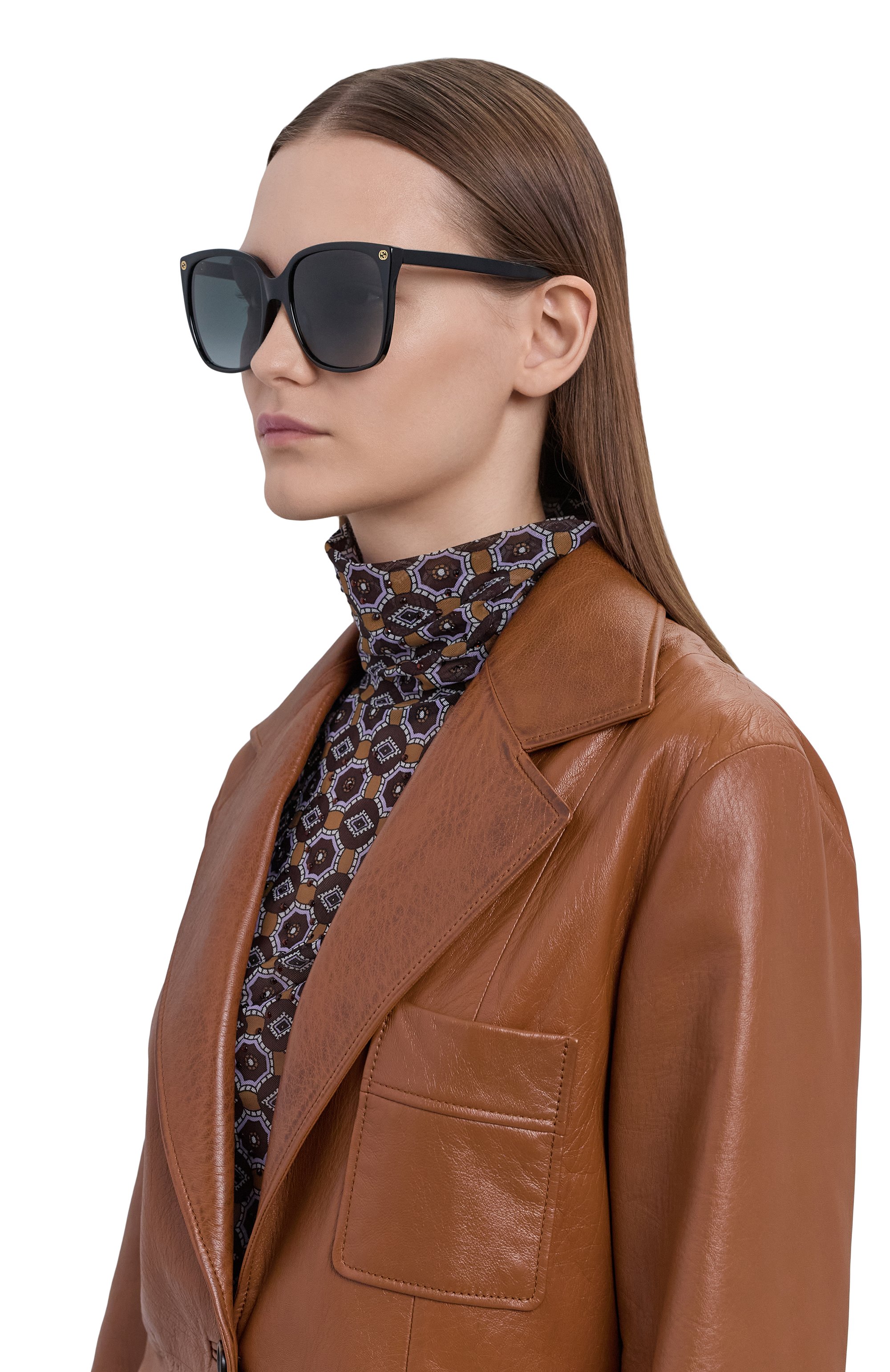 Солнцезащитные очки GUCCI, арт. GG0022 001, фото 2