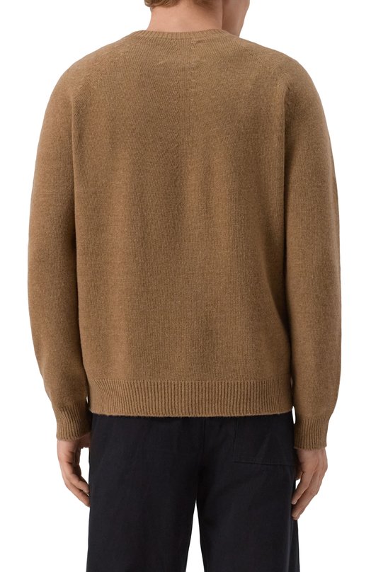 Джемпер из шерсти и кашемира Jil Sander J22GP0133/J13264 Коричневый  J22GP0133/J13264 Фото 4