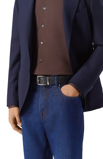 Мужской двусторонний ремень CANALI, арт. 50C/KA00107