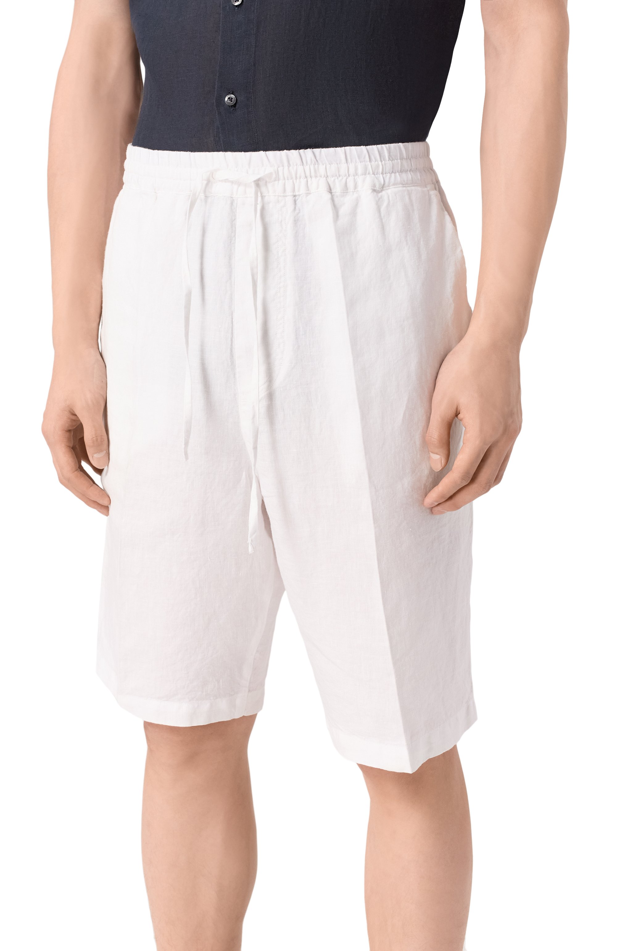Льняные шорты 120% LINO, арт. 33ALIM29CM/0253/000, фото 3
