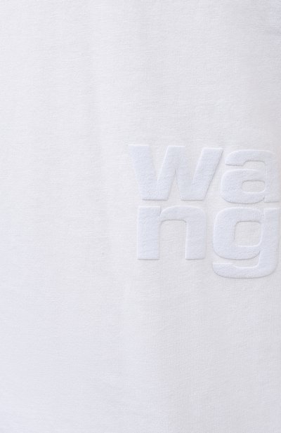 Хлопковая футболка ALEXANDERWANG.T, арт. 4CC1201152, фото 5