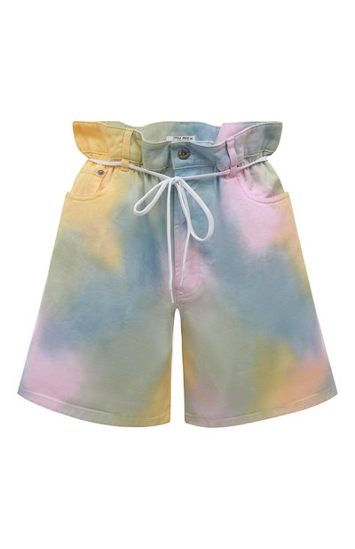 Женские джинсовые шорты MIU MIU, арт. GWP427-10K1-F0055
