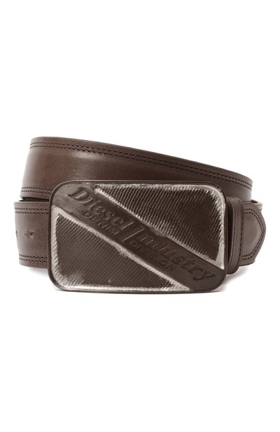Мужской кожаный ремень DIESEL, арт. X10374/PR666
