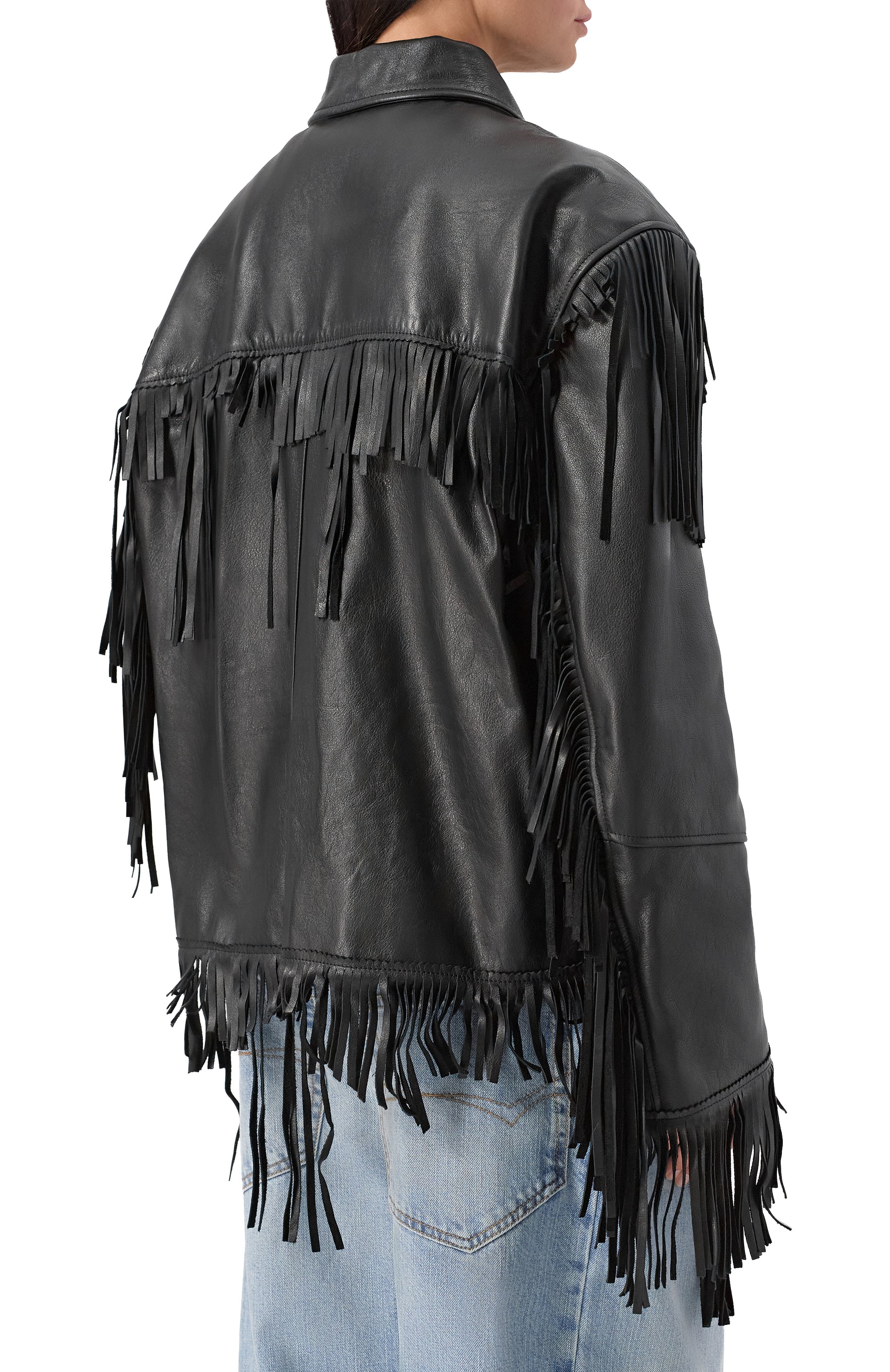 Кожаная куртка BALENCIAGA, арт. 835922/TRS01, фото 4