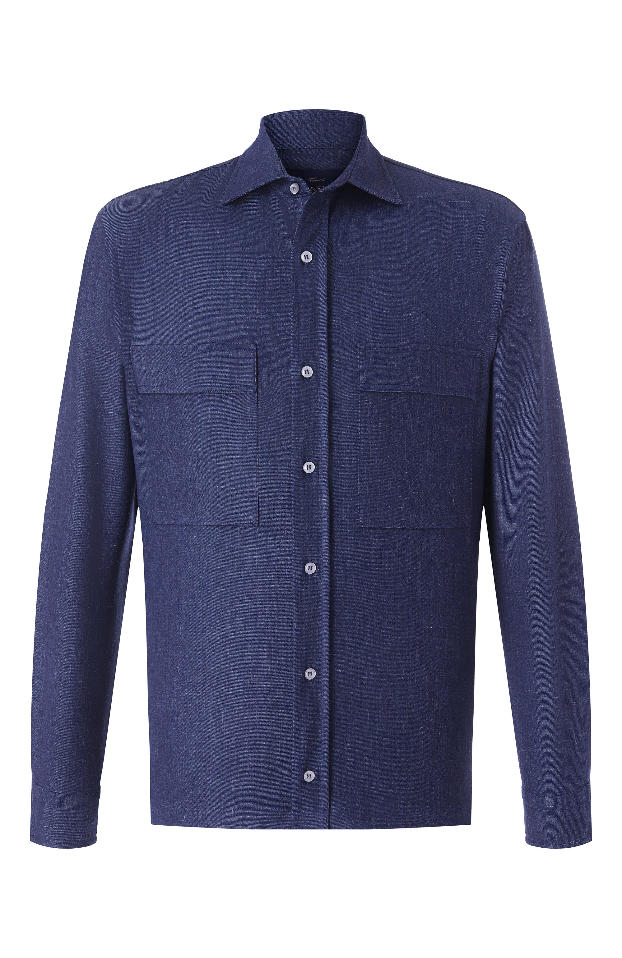 Рубашка из шерсти и шелка PAUL&SHARK, арт. 25413280, фото 1