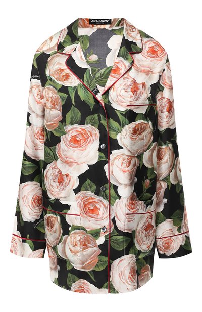 Женская шелковая блузка DOLCE & GABBANA, арт. F5H06T/HS10B