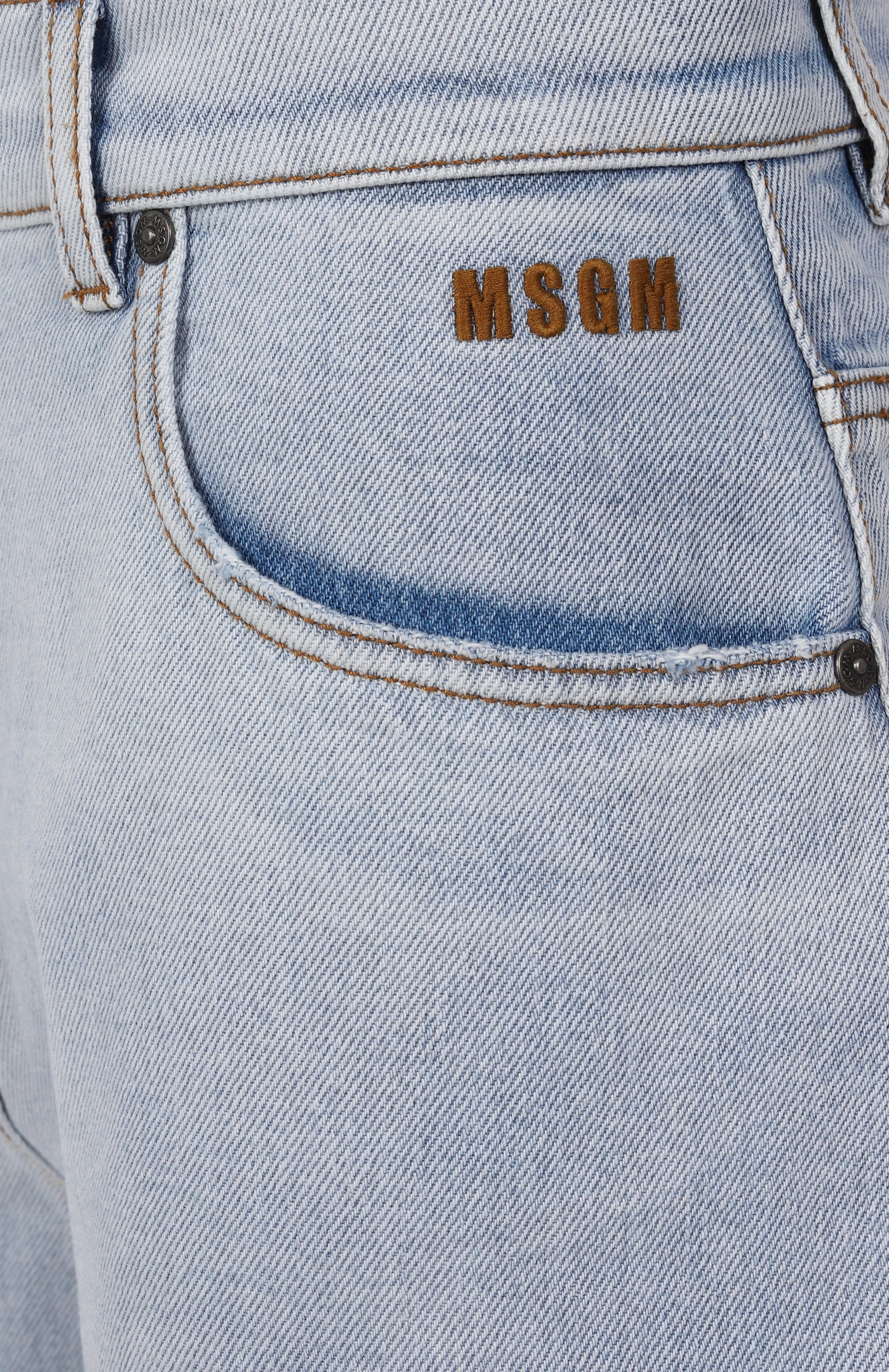 Джинсовые шорты MSGM, арт. 3841MDB230X/257271, фото 6