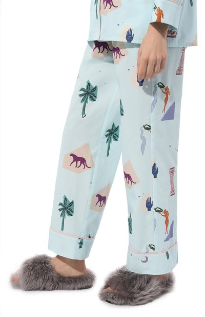 Домашние туфли из овчины INUIKII, арт. 75304-001, фото 3