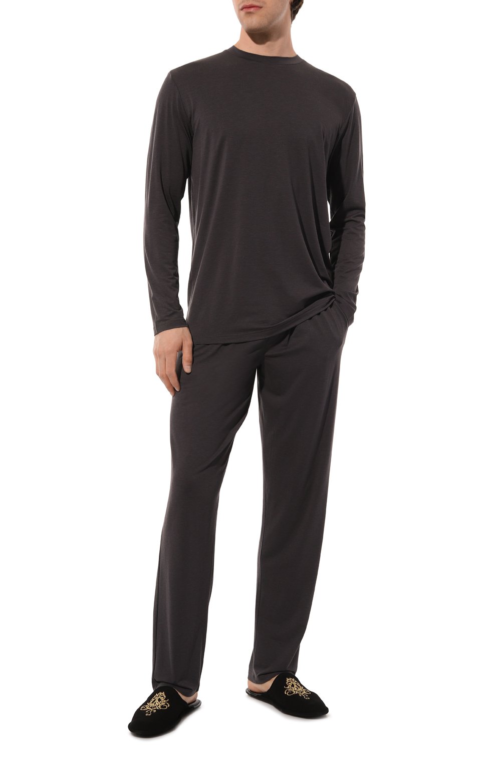 Замшевые домашние туфли HOMERS AT HOME, арт. 17991/ANTE, фото 2