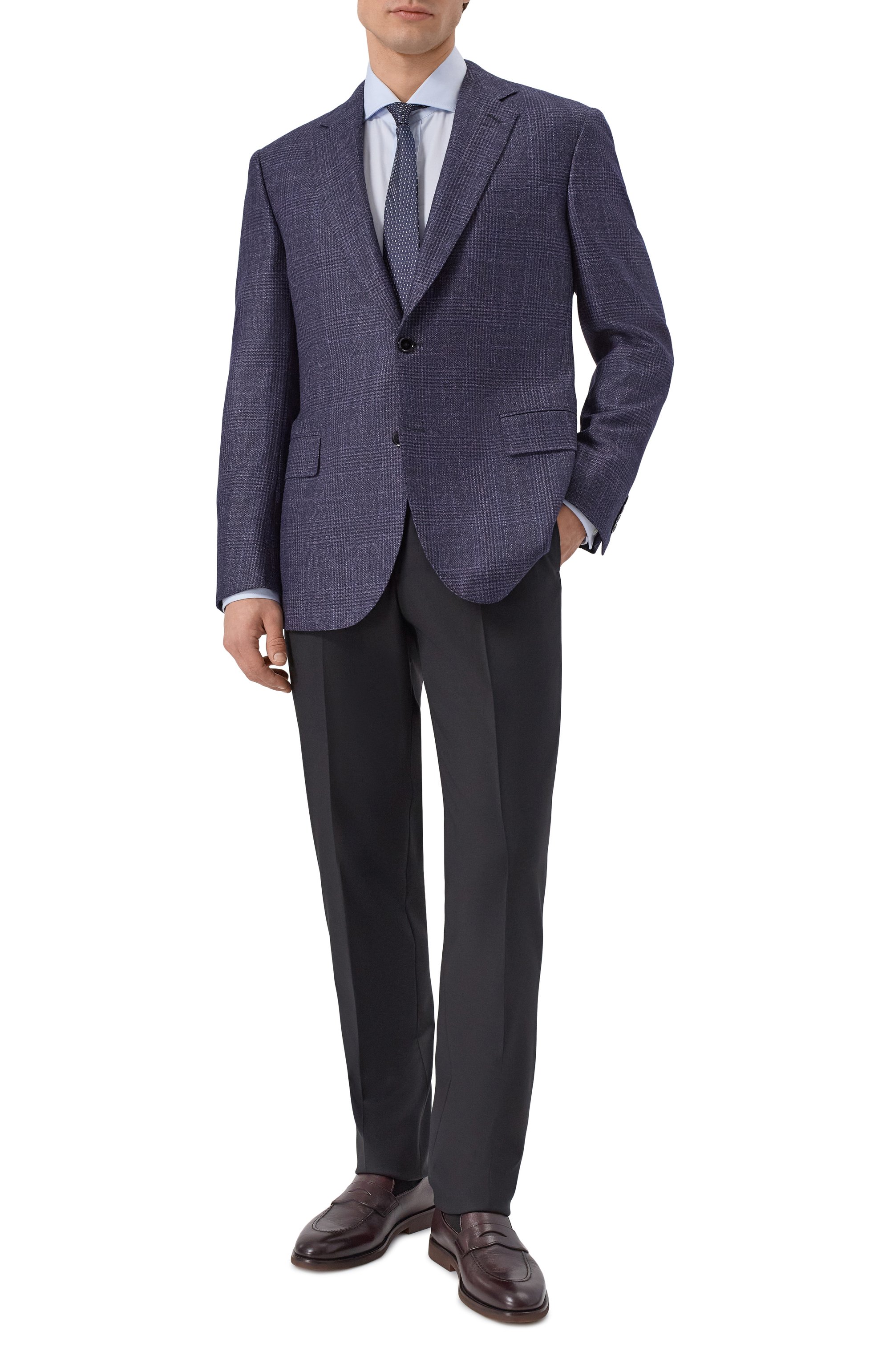 Пиджак из шерсти и шелка STEFANO RICCI, арт. M1RFSR2000/LP73HA_001, фото 2